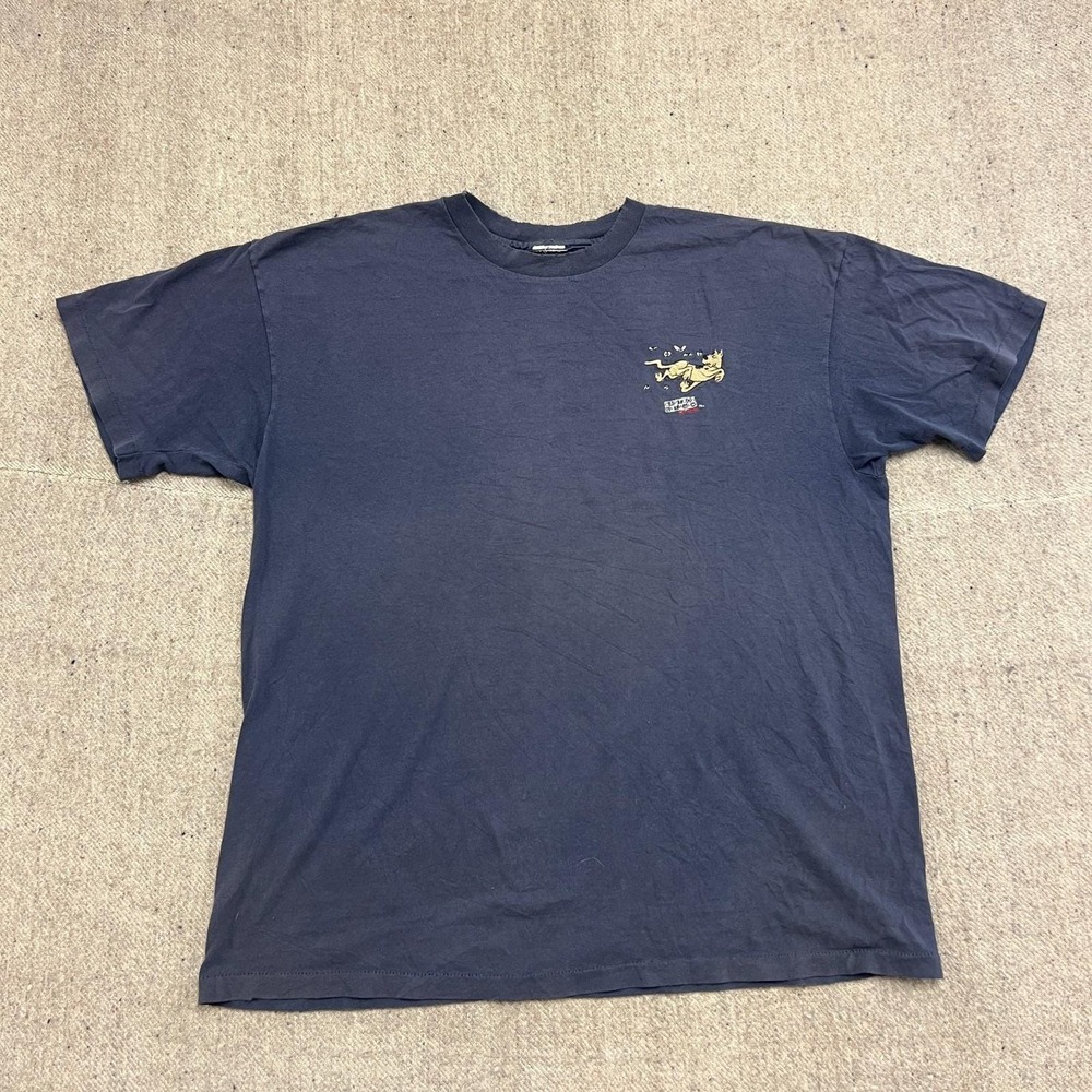 Vintage Cartoon Network Shirt‎ Mens XL Blue 1990s Scooby Doo